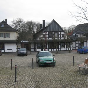 Uchte Färberplatz mit Bank