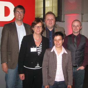 OWL-Gruppe mit Ute Schäfer MdL, Ministerin für Familie, Kinder, Jugend, Kultur und Sport