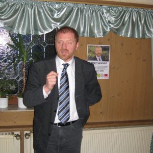 Dieter Gronert während seinen Ausführungen in den Altstadtstuben.