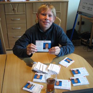 Auch die Jugend hilft beim Wahlkampf.