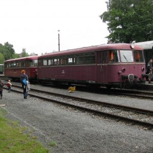 Unser Schienenbus in Piesberg