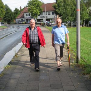 Dieter Gronert unterwegs in Tonnenheide