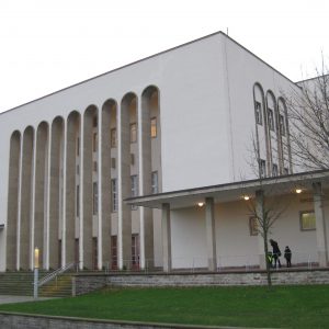 Wegen ihrer Akustik berühmten Rudolf-Oetker-Halle in Bielefeld.