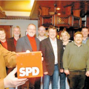 Sozialdemokraten bekennen Farbe. FOTO: -SL-