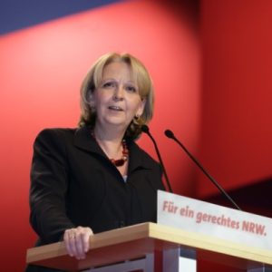Hannelore Kraft beim Wahlkampfauftakt in Düsseldorf (Foto NRWSPD)