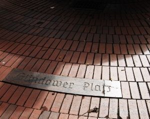 Platte auf dem Glindower Platz