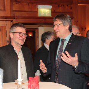 Bürgermeisterkandidat im Gespräch