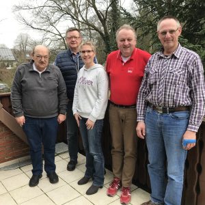 Der neue Vorstand des SPD Ortsverein Pr. Ströhen