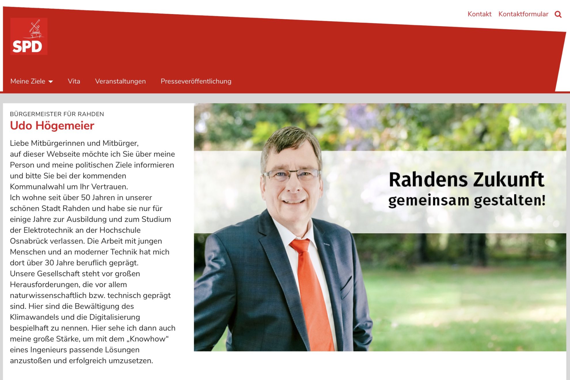 Homepage Udo Högemeier