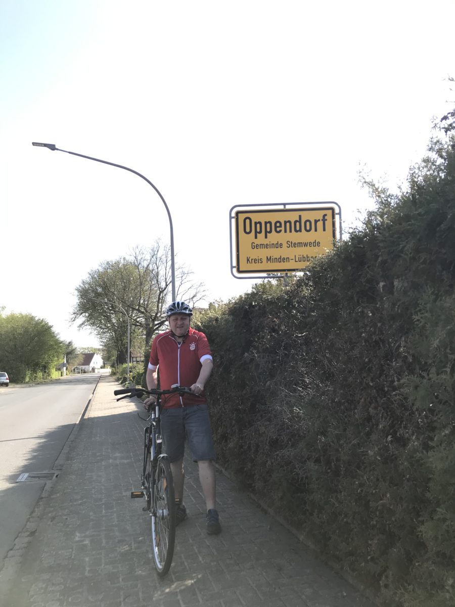 Radtour durch Oppendorf