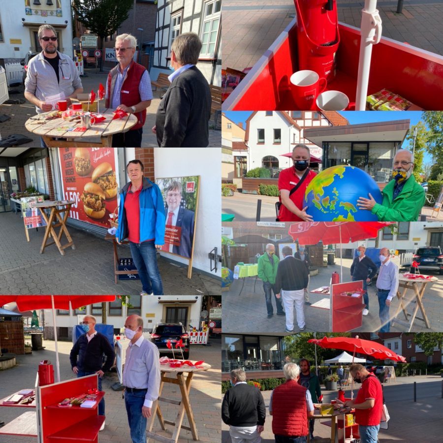 Infostand am Samstag