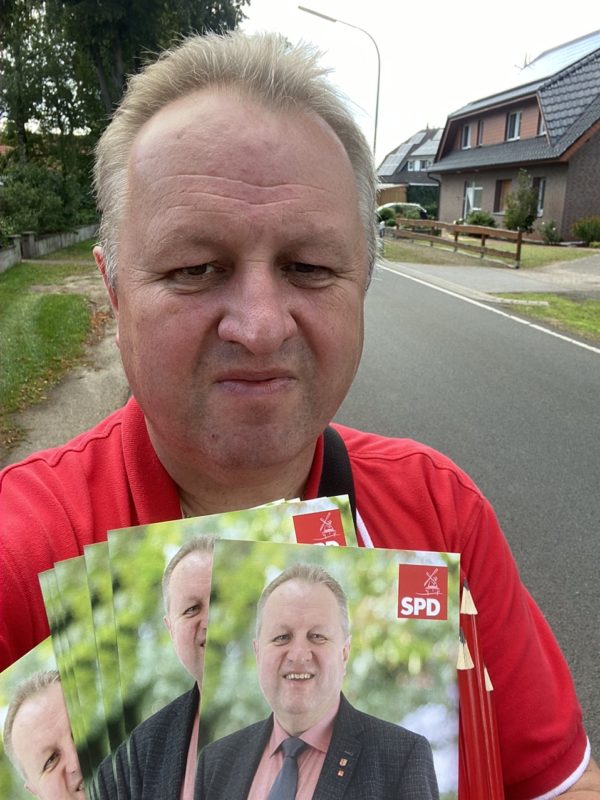 Hauswahlkampf in Oppenwehe