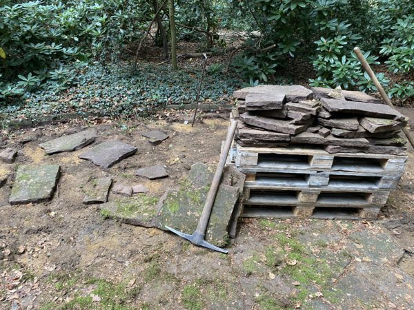 Aufnahme der Platten