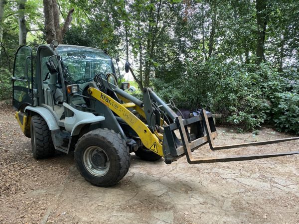 Radlager im Einsatz