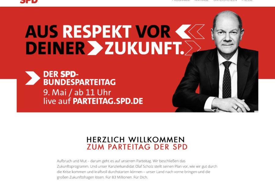 SPD Bundesparteitag 2021