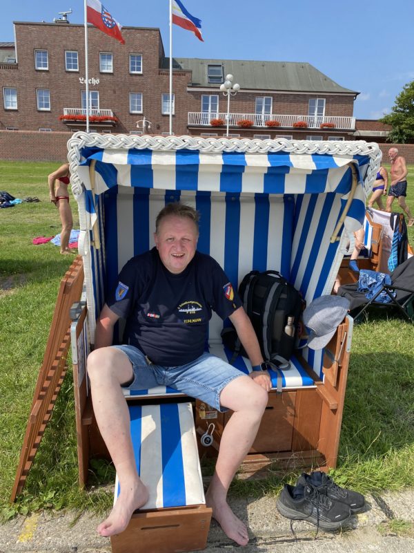Strandkorb in Wilhelmshaven