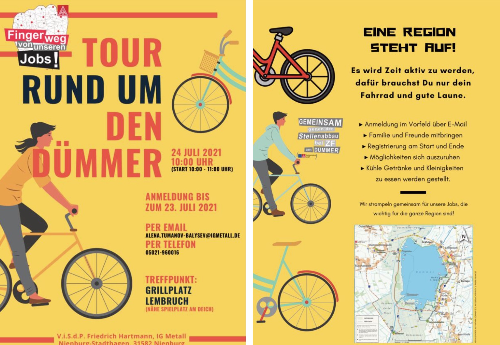 Flyer Radtour