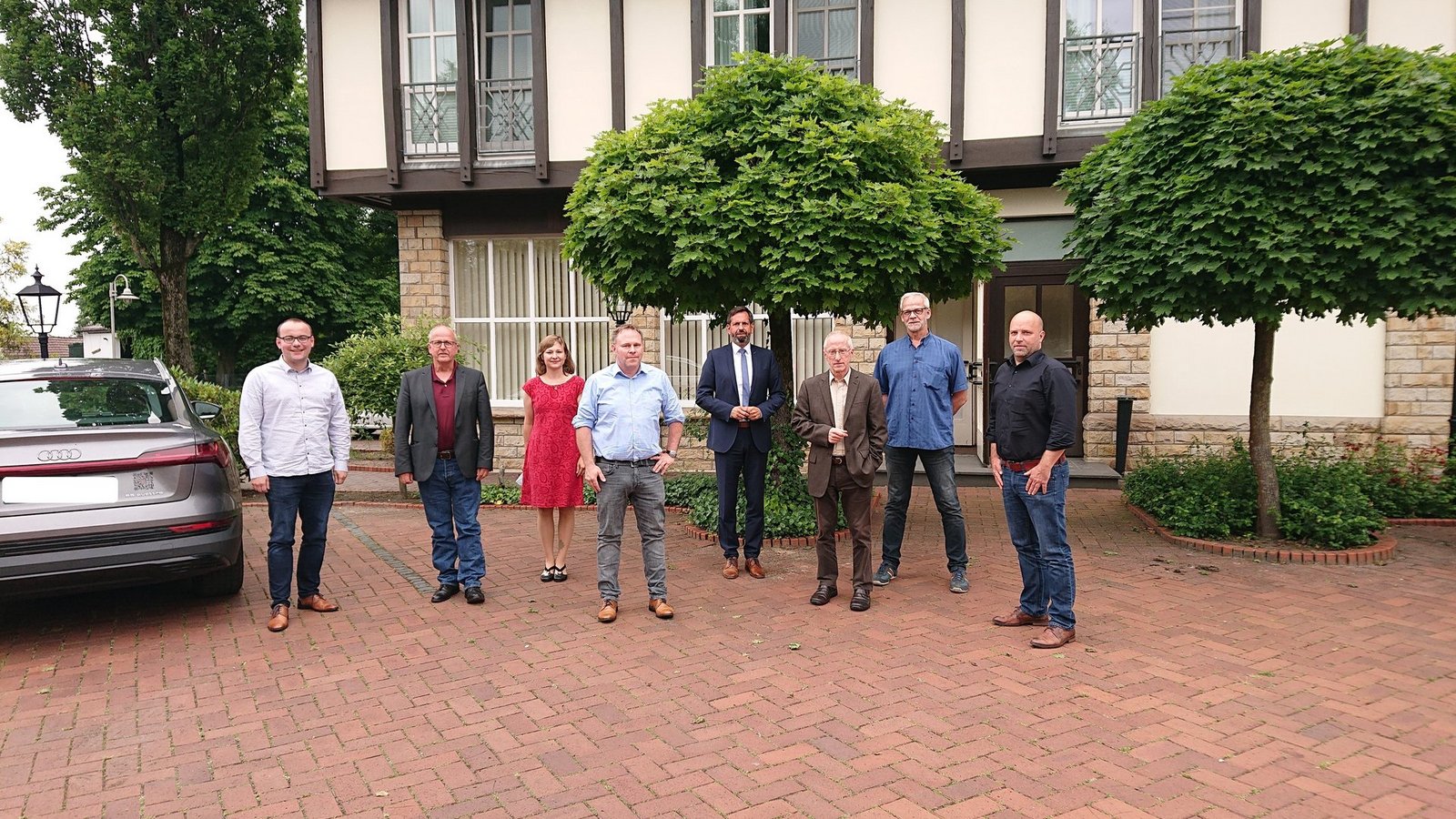 Vor Ort Termin mit Minister