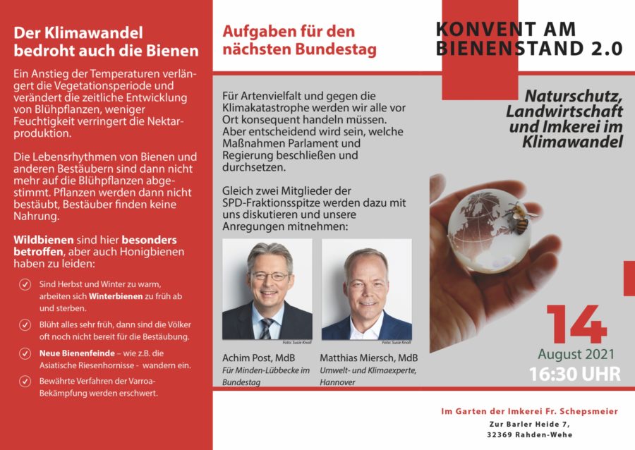 Bienenkonvent 2.0 Flyer-Außen