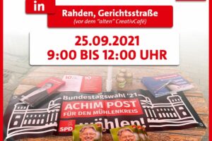 5. Infostand zur Bundestagswahl