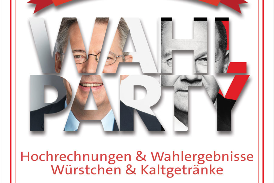 Wahlparty Bundestagswahl 2021