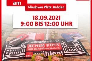 4. Infostand am Glindower Platz