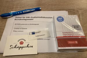 IHK Podiumsdiskussion zur Bundestagswahl