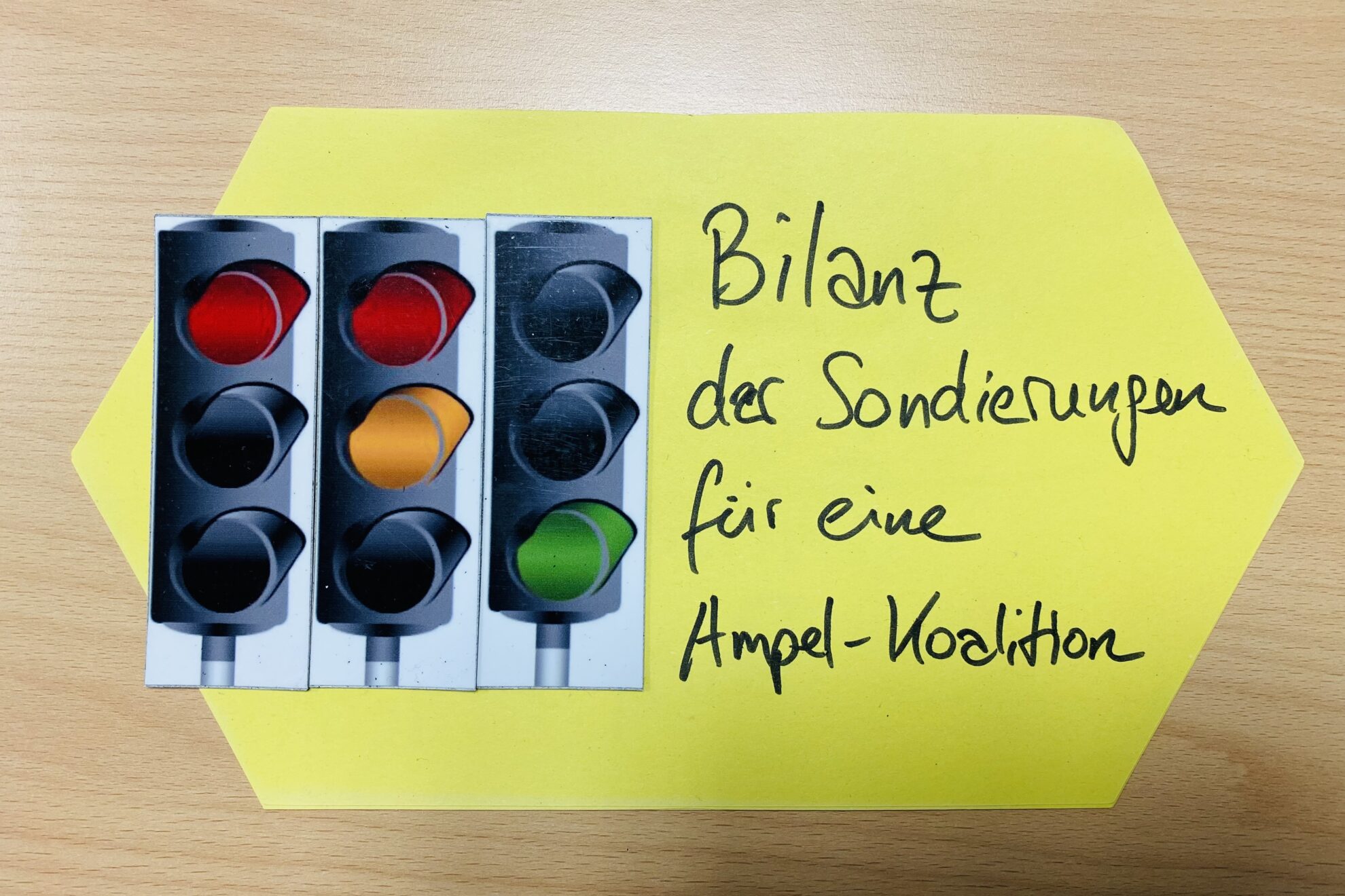 Start für eine Ampel-Koalition