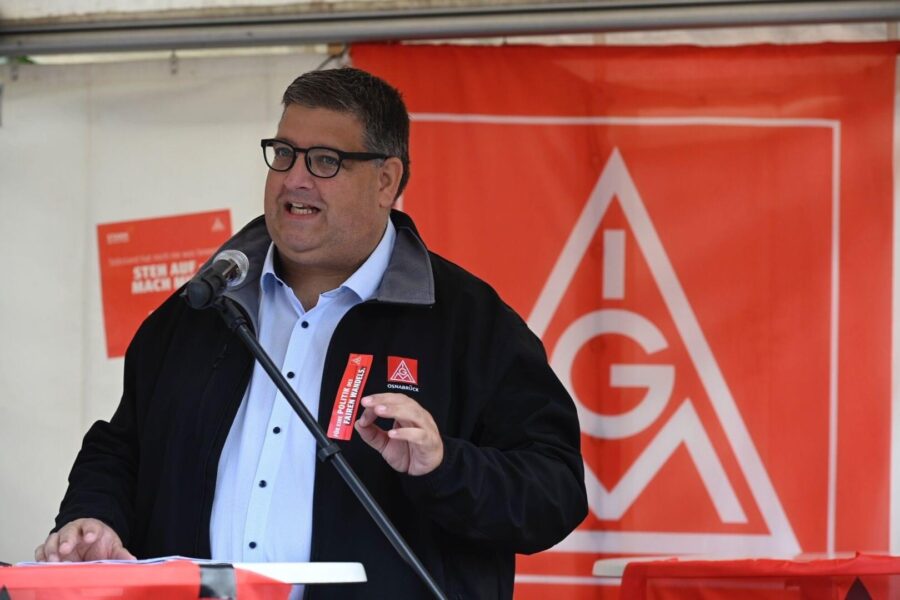 Stephan Soldanski 1. Bevollmächtigter der IG Metall Osnabrück