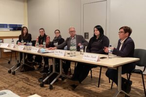 Podium Informationsveranstaltung Tierschutz Katzen