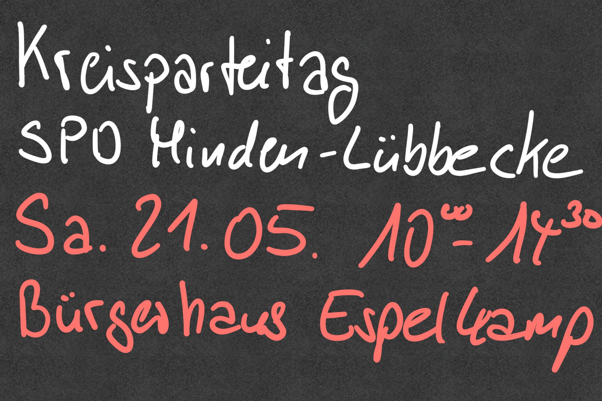 Kreisparteitag SPD Minden-Lübbecke
