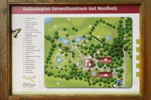 Geländeplan Umweltzentrum Gut Nordholz
