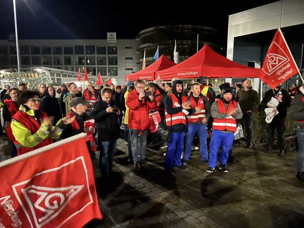 Warnstreik Dielingen Bild 4