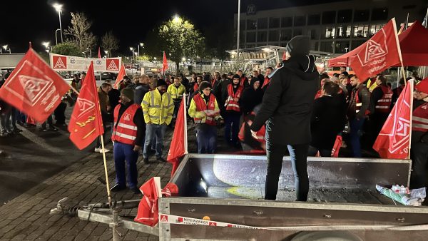 Warnstreik Dielingen Bild 3