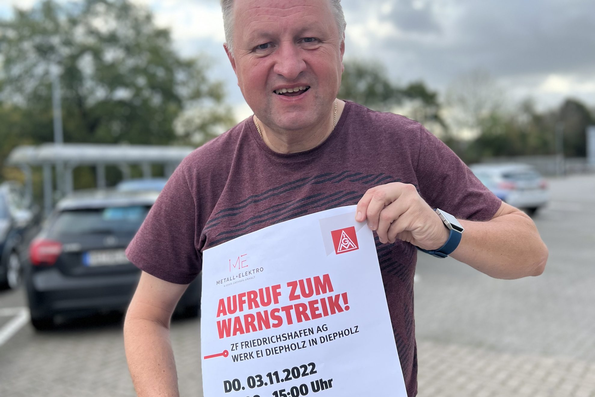 Aufruf zum Warnstreik