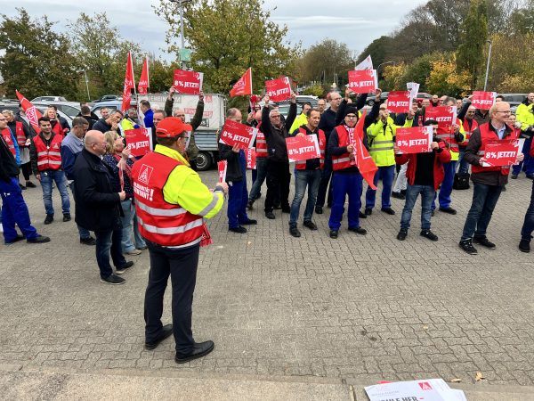 Warnstreik Diepholz Bild 2